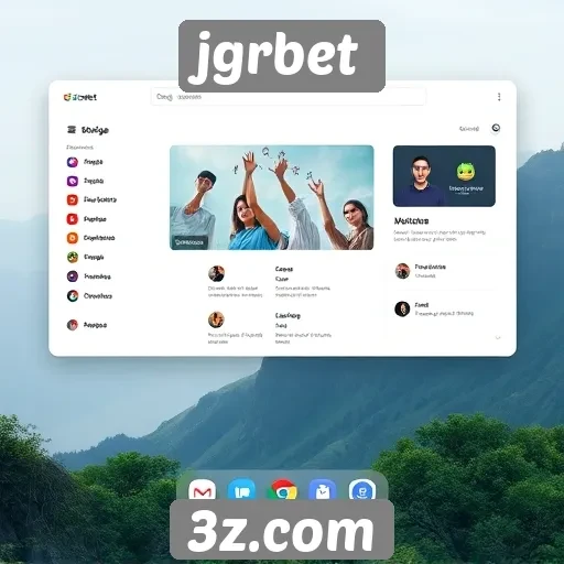 Interface e experiência do usuário no site jgrbet